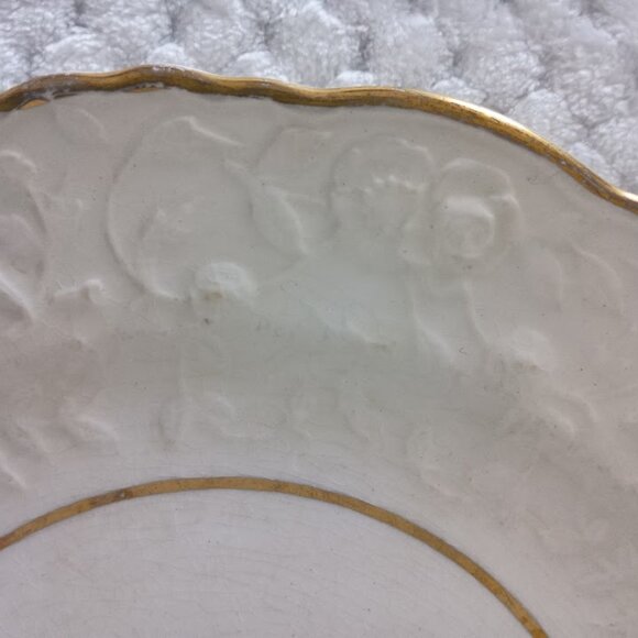 Pope Gosser Vintage Rose Point 10" Plate - Picture 3 of 8
